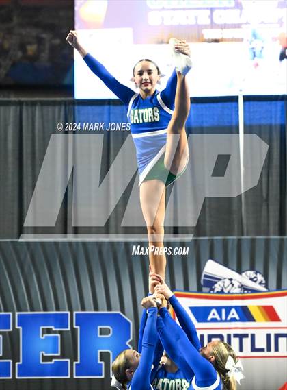 Thumbnail 3 in Xavier College Prep - Stunt Game Day Championships (AIA Division I)  photogallery.