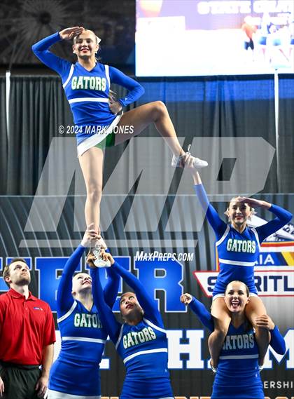 Thumbnail 1 in Xavier College Prep - Stunt Game Day Championships (AIA Division I)  photogallery.