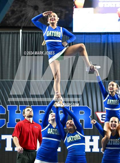 Thumbnail 1 in Xavier College Prep - Stunt Game Day Championships (AIA Division I)  photogallery.