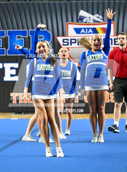 Thumbnail 2 in Xavier College Prep - Stunt Game Day Championships (AIA Division I)  photogallery.