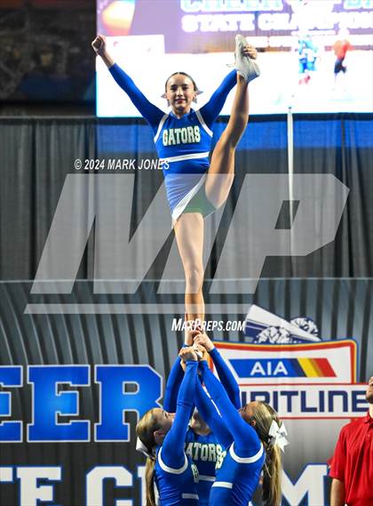 Thumbnail 1 in Xavier College Prep - Stunt Game Day Championships (AIA Division I)  photogallery.