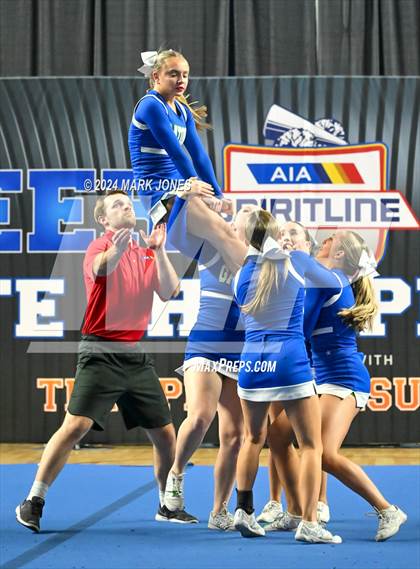 Thumbnail 3 in Xavier College Prep - Stunt Game Day Championships (AIA Division I)  photogallery.