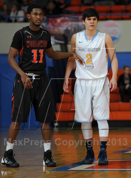 Thumbnail 2 in Huntington St. Joseph Prep vs Atlanta Sports Academy (Marshall County Hoopfest) photogallery.