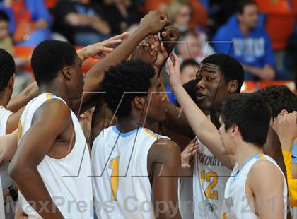 Thumbnail 1 in Huntington St. Joseph Prep vs Atlanta Sports Academy (Marshall County Hoopfest) photogallery.