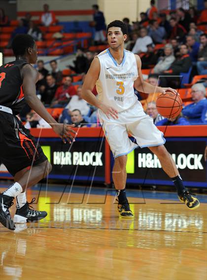 Thumbnail 3 in Huntington St. Joseph Prep vs Atlanta Sports Academy (Marshall County Hoopfest) photogallery.