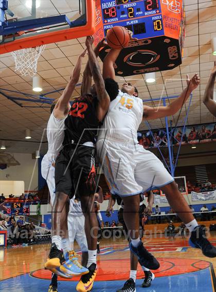 Thumbnail 3 in Huntington St. Joseph Prep vs Atlanta Sports Academy (Marshall County Hoopfest) photogallery.