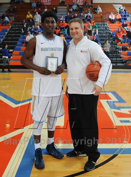 Thumbnail 1 in Huntington St. Joseph Prep vs Atlanta Sports Academy (Marshall County Hoopfest) photogallery.