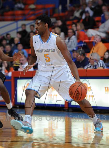 Thumbnail 1 in Huntington St. Joseph Prep vs Atlanta Sports Academy (Marshall County Hoopfest) photogallery.