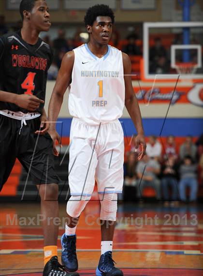 Thumbnail 1 in Huntington St. Joseph Prep vs Atlanta Sports Academy (Marshall County Hoopfest) photogallery.