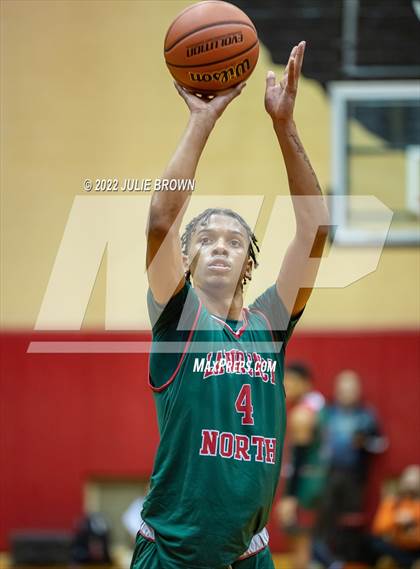 Thumbnail 1 in Cathedral vs. Lawrence North (IHSAA 4A Sectional Final) photogallery.