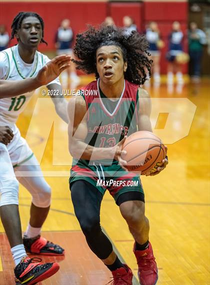 Thumbnail 1 in Cathedral vs. Lawrence North (IHSAA 4A Sectional Final) photogallery.