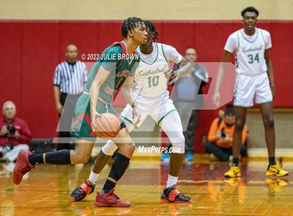 Thumbnail 3 in Cathedral vs. Lawrence North (IHSAA 4A Sectional Final) photogallery.