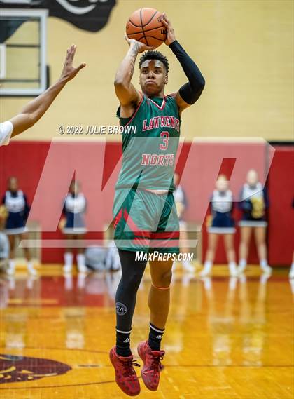 Thumbnail 2 in Cathedral vs. Lawrence North (IHSAA 4A Sectional Final) photogallery.