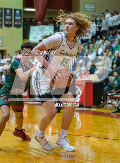 Thumbnail 2 in Cathedral vs. Lawrence North (IHSAA 4A Sectional Final) photogallery.