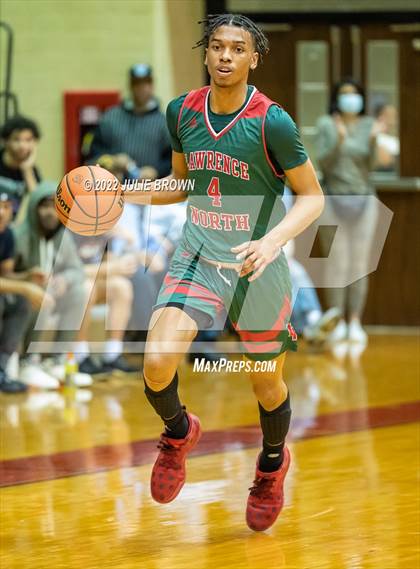 Thumbnail 2 in Cathedral vs. Lawrence North (IHSAA 4A Sectional Final) photogallery.