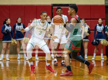 Thumbnail 3 in Cathedral vs. Lawrence North (IHSAA 4A Sectional Final) photogallery.
