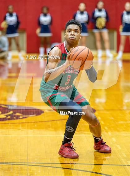 Thumbnail 3 in Cathedral vs. Lawrence North (IHSAA 4A Sectional Final) photogallery.
