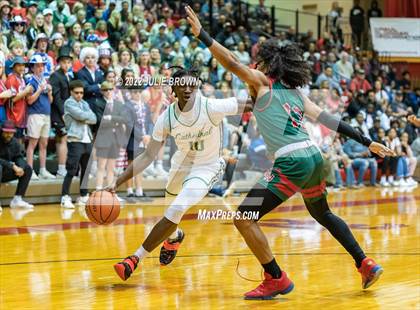 Thumbnail 2 in Cathedral vs. Lawrence North (IHSAA 4A Sectional Final) photogallery.
