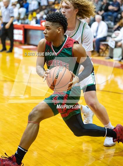Thumbnail 2 in Cathedral vs. Lawrence North (IHSAA 4A Sectional Final) photogallery.