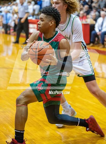Thumbnail 3 in Cathedral vs. Lawrence North (IHSAA 4A Sectional Final) photogallery.