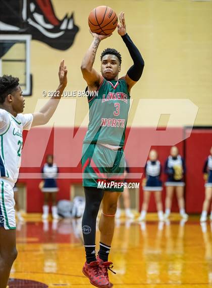 Thumbnail 1 in Cathedral vs. Lawrence North (IHSAA 4A Sectional Final) photogallery.