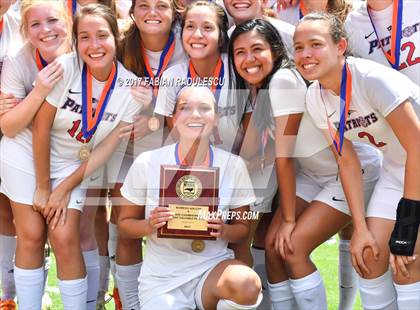 Thumbnail 1 in Franklin Academy vs. Community School of Davidson (NCHSAA 1A Final) photogallery.