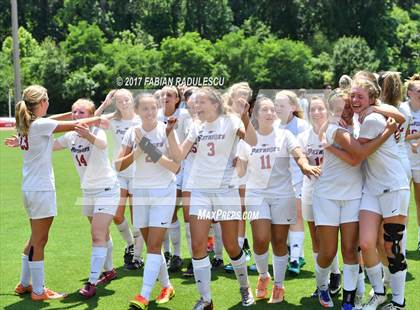Thumbnail 2 in Franklin Academy vs. Community School of Davidson (NCHSAA 1A Final) photogallery.