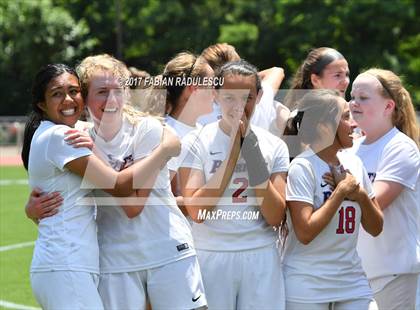 Thumbnail 2 in Franklin Academy vs. Community School of Davidson (NCHSAA 1A Final) photogallery.