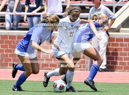 Thumbnail 1 in Franklin Academy vs. Community School of Davidson (NCHSAA 1A Final) photogallery.