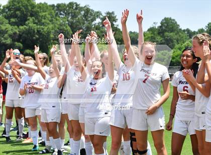 Thumbnail 2 in Franklin Academy vs. Community School of Davidson (NCHSAA 1A Final) photogallery.