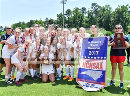 Thumbnail 3 in Franklin Academy vs. Community School of Davidson (NCHSAA 1A Final) photogallery.