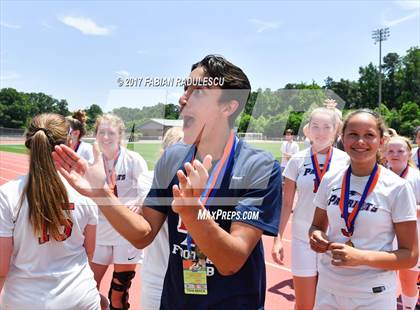 Thumbnail 3 in Franklin Academy vs. Community School of Davidson (NCHSAA 1A Final) photogallery.