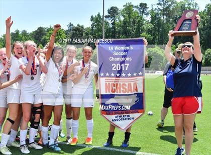 Thumbnail 3 in Franklin Academy vs. Community School of Davidson (NCHSAA 1A Final) photogallery.