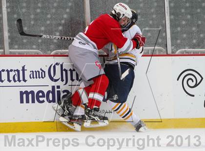 Thumbnail 1 in Canandaigua Academy vs. Victor (Frozen Frontier) photogallery.