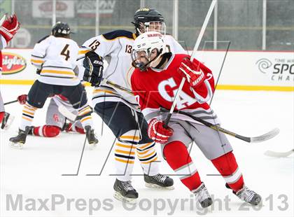 Thumbnail 2 in Canandaigua Academy vs. Victor (Frozen Frontier) photogallery.