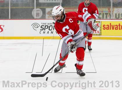 Thumbnail 1 in Canandaigua Academy vs. Victor (Frozen Frontier) photogallery.