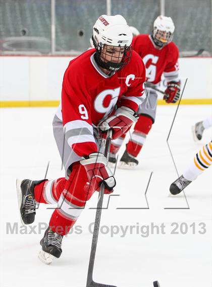 Thumbnail 2 in Canandaigua Academy vs. Victor (Frozen Frontier) photogallery.