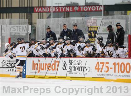 Thumbnail 3 in Canandaigua Academy vs. Victor (Frozen Frontier) photogallery.