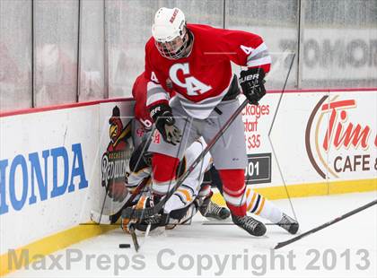 Thumbnail 1 in Canandaigua Academy vs. Victor (Frozen Frontier) photogallery.
