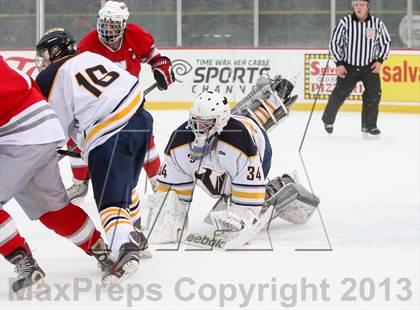 Thumbnail 1 in Canandaigua Academy vs. Victor (Frozen Frontier) photogallery.