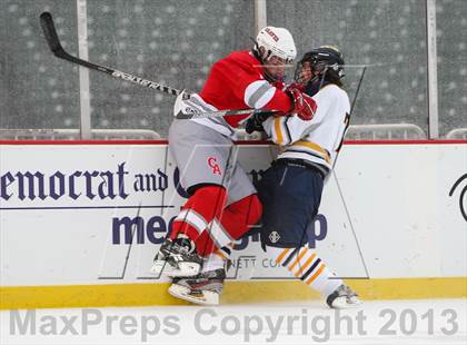 Thumbnail 2 in Canandaigua Academy vs. Victor (Frozen Frontier) photogallery.