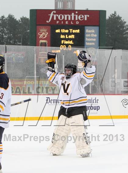 Thumbnail 3 in Canandaigua Academy vs. Victor (Frozen Frontier) photogallery.