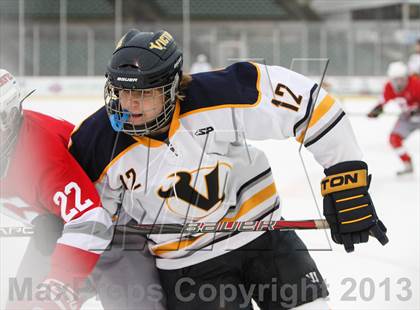 Thumbnail 3 in Canandaigua Academy vs. Victor (Frozen Frontier) photogallery.