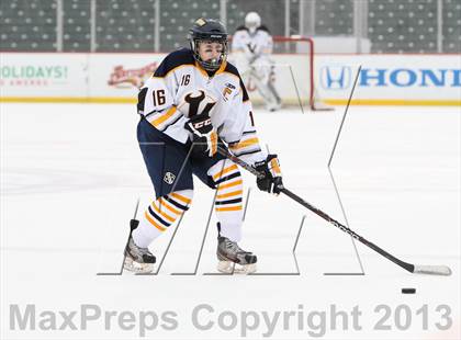 Thumbnail 2 in Canandaigua Academy vs. Victor (Frozen Frontier) photogallery.