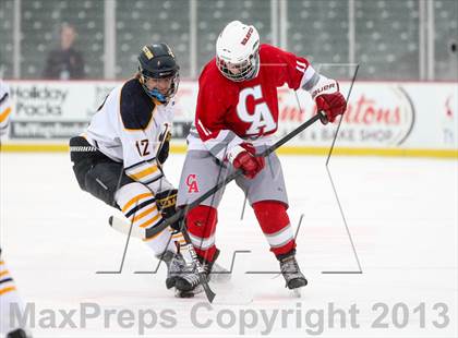 Thumbnail 2 in Canandaigua Academy vs. Victor (Frozen Frontier) photogallery.