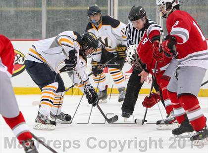 Thumbnail 3 in Canandaigua Academy vs. Victor (Frozen Frontier) photogallery.