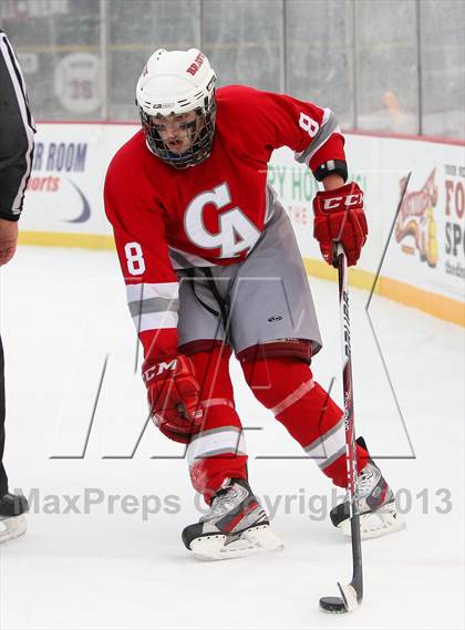 Thumbnail 1 in Canandaigua Academy vs. Victor (Frozen Frontier) photogallery.
