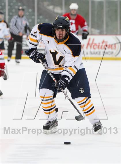 Thumbnail 3 in Canandaigua Academy vs. Victor (Frozen Frontier) photogallery.