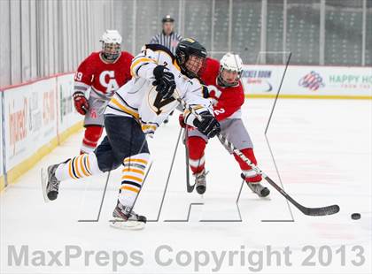 Thumbnail 2 in Canandaigua Academy vs. Victor (Frozen Frontier) photogallery.