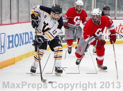 Thumbnail 2 in Canandaigua Academy vs. Victor (Frozen Frontier) photogallery.